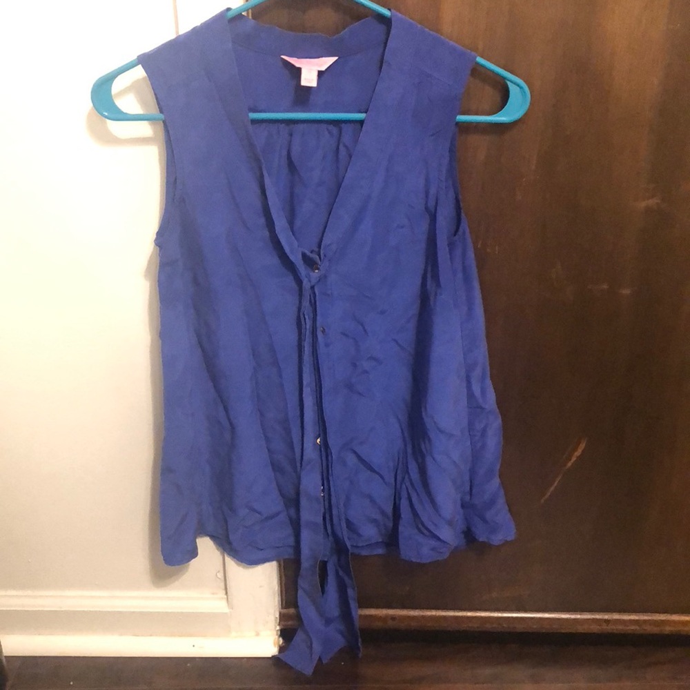 Lilly Pulitzer Silky Blouse
